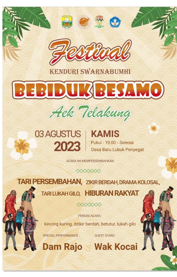 Festival Kenduri Swarnabumi Bebiduk Besamo